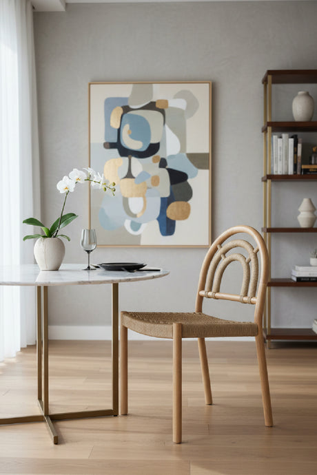   Modern European furniture - Cane-Wrapped Dining Chair Set (2) - www.oroa.com | Oroa.com