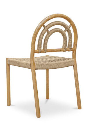   Modern European furniture - Cane-Wrapped Dining Chair Set (2) - www.oroa.com | Oroa.com