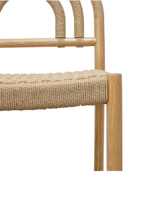   Modern European furniture - Cane-Wrapped Dining Chair Set (2) - www.oroa.com | Oroa.com