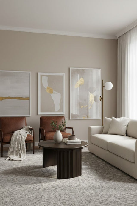   Modern European furniture - Oak Fluted Base Coffee Table - www.oroa.com | Oroa.com