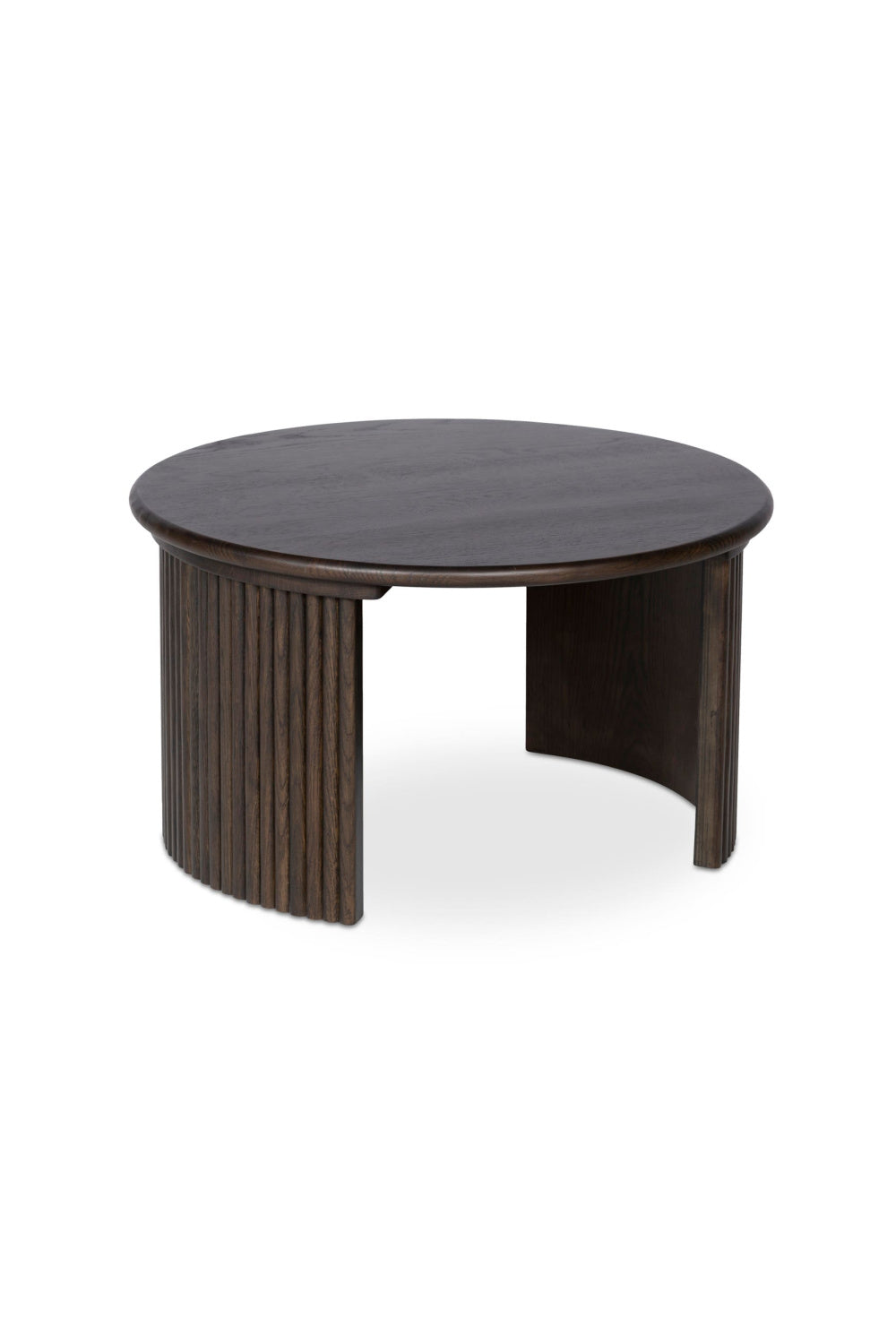   Modern European furniture - Oak Fluted Base Coffee Table - www.oroa.com | Oroa.com