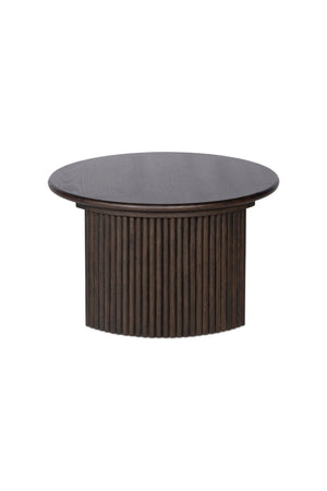   Modern European furniture - Oak Fluted Base Coffee Table - www.oroa.com | Oroa.com