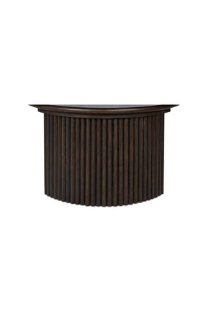   Modern European furniture - Oak Fluted Base Coffee Table - www.oroa.com | Oroa.com