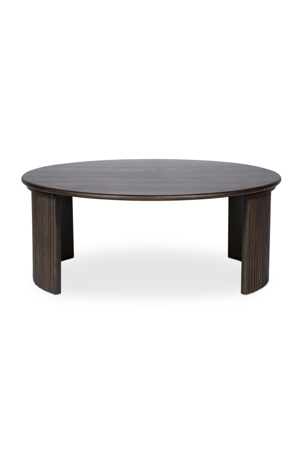   Modern European furniture - Oak Fluted Base Coffee Table - www.oroa.com | Oroa.com