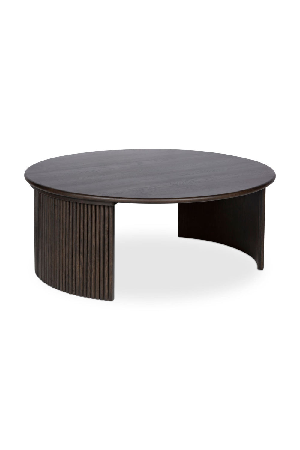   Modern European furniture - Oak Fluted Base Coffee Table - www.oroa.com | Oroa.com