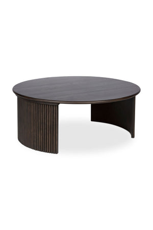   Modern European furniture - Oak Fluted Base Coffee Table - www.oroa.com | Oroa.com