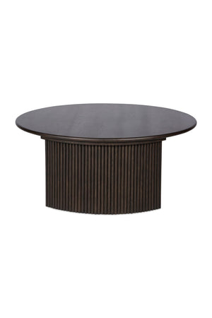   Modern European furniture - Oak Fluted Base Coffee Table - www.oroa.com | Oroa.com