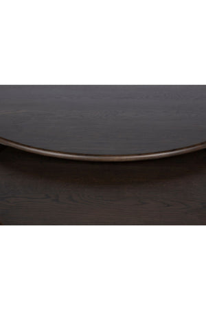   Modern European furniture - Oak Fluted Base Coffee Table - www.oroa.com | Oroa.com