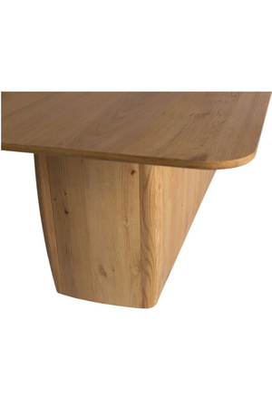   Modern European furniture - Rustic Oak Dining Table - www.oroa.com | Oroa.com