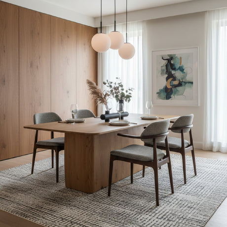   Modern European furniture - Rustic Oak Dining Table - www.oroa.com | Oroa.com