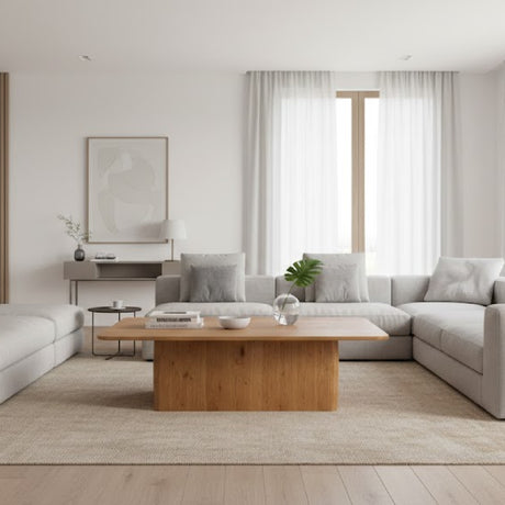   Modern European furniture - Rustic Oak Coffee Table - www.oroa.com | Oroa.com