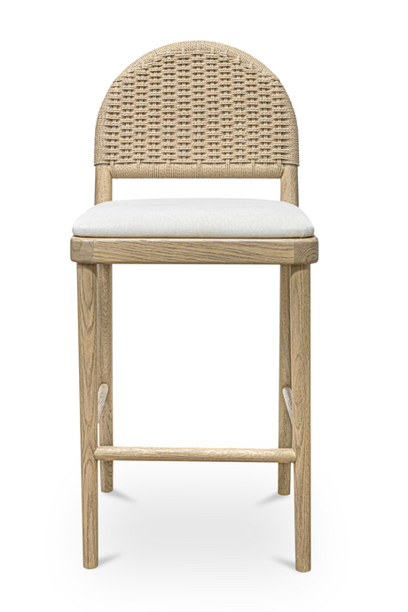   Modern European furniture - Handwoven Back Counter Stool - www.oroa.com | Oroa.com