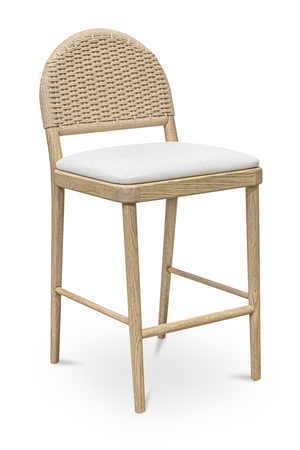   Modern European furniture - Handwoven Back Counter Stool - www.oroa.com | Oroa.com