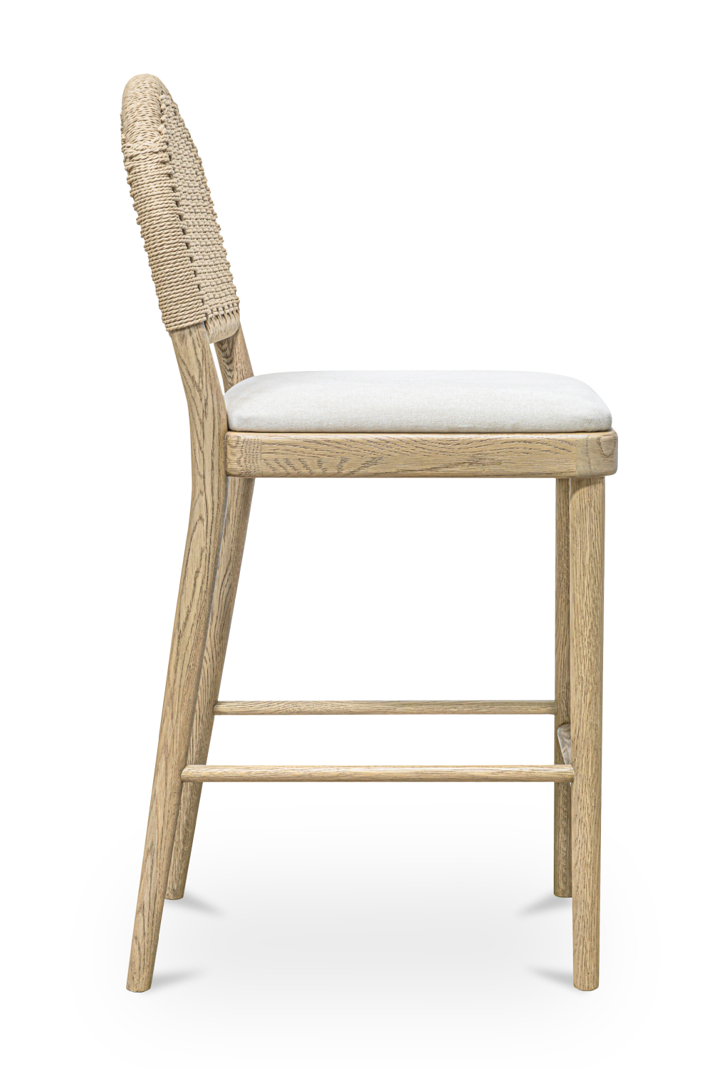   Modern European furniture - Handwoven Back Counter Stool - www.oroa.com | Oroa.com