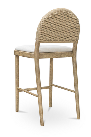   Modern European furniture - Handwoven Back Counter Stool - www.oroa.com | Oroa.com