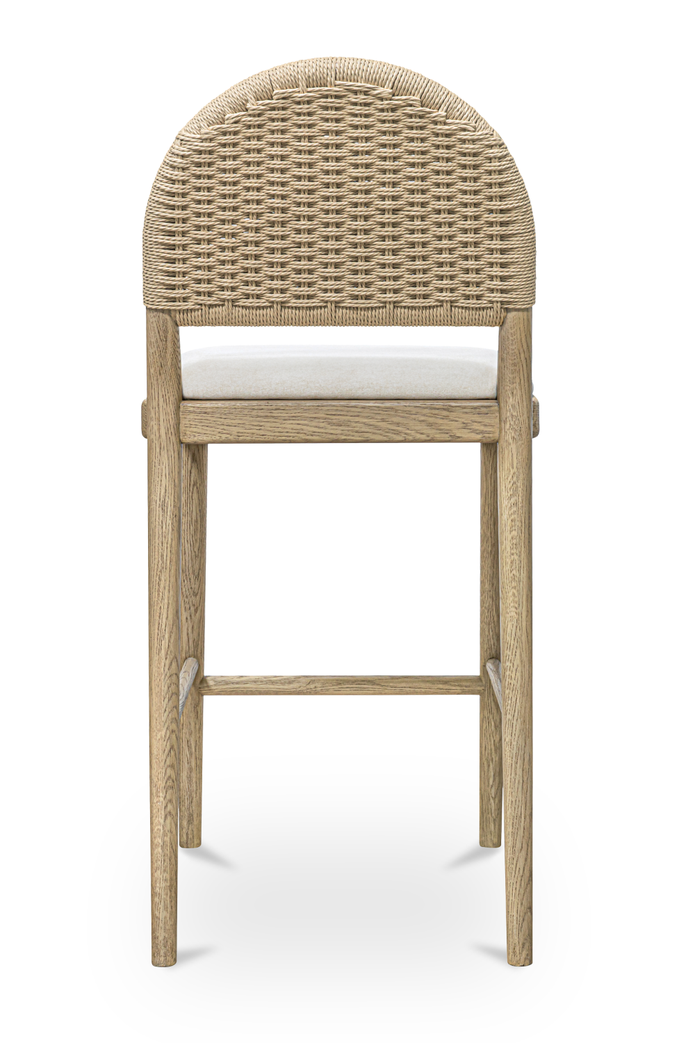  Modern European furniture - Handwoven Back Counter Stool - www.oroa.com | Oroa.com