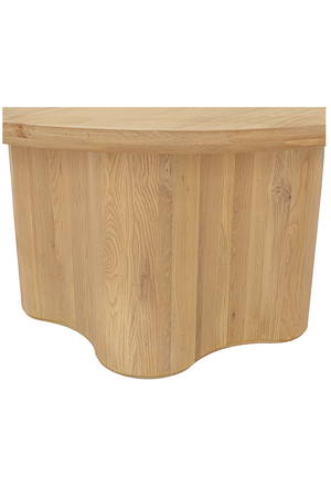   Modern European furniture - Natural Oak Veneer Dining Table - www.oroa.com | Oroa.com