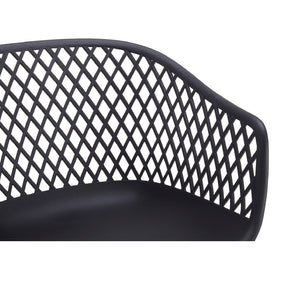   Modern European furniture - Molded Indoor/Outdoor Dining Chairs (2) - www.oroa.com | Oroa.com