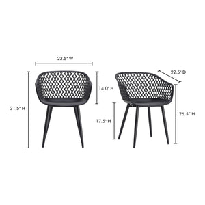   Modern European furniture - Molded Indoor/Outdoor Dining Chairs (2) - www.oroa.com | Oroa.com