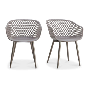   Modern European furniture - Molded Indoor/Outdoor Dining Chairs (2) - www.oroa.com | Oroa.com