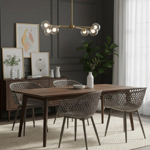   Modern European furniture - Molded Indoor/Outdoor Dining Chairs (2) - www.oroa.com | Oroa.com