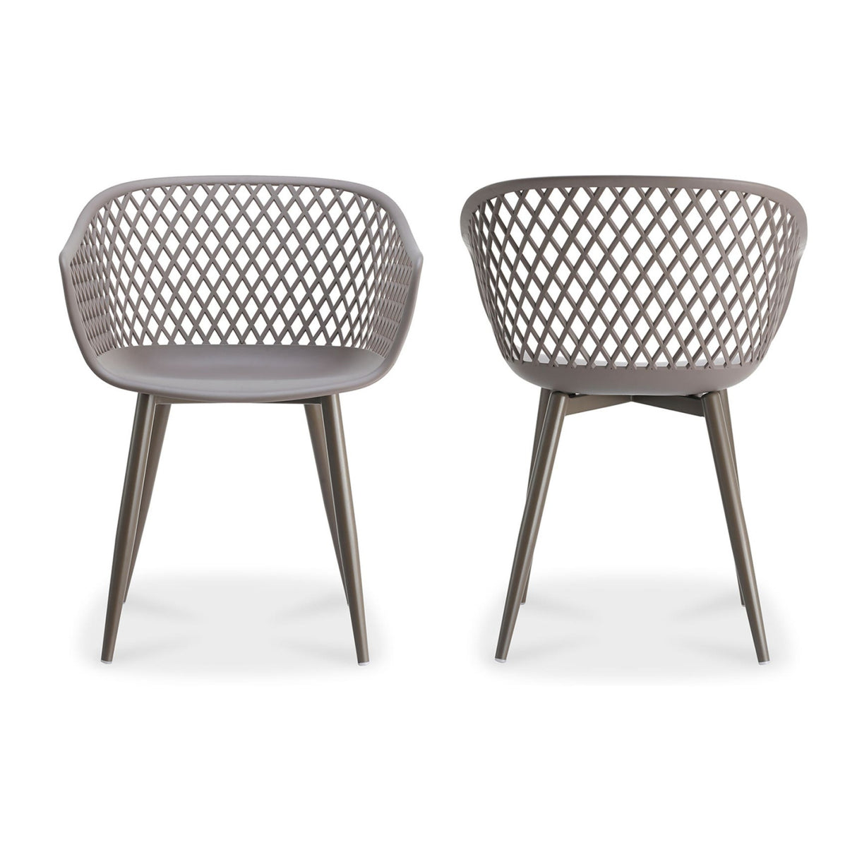   Modern European furniture - Molded Indoor/Outdoor Dining Chairs (2) - www.oroa.com | Oroa.com