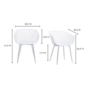   Modern European furniture - Molded Indoor/Outdoor Dining Chairs (2) - www.oroa.com | Oroa.com