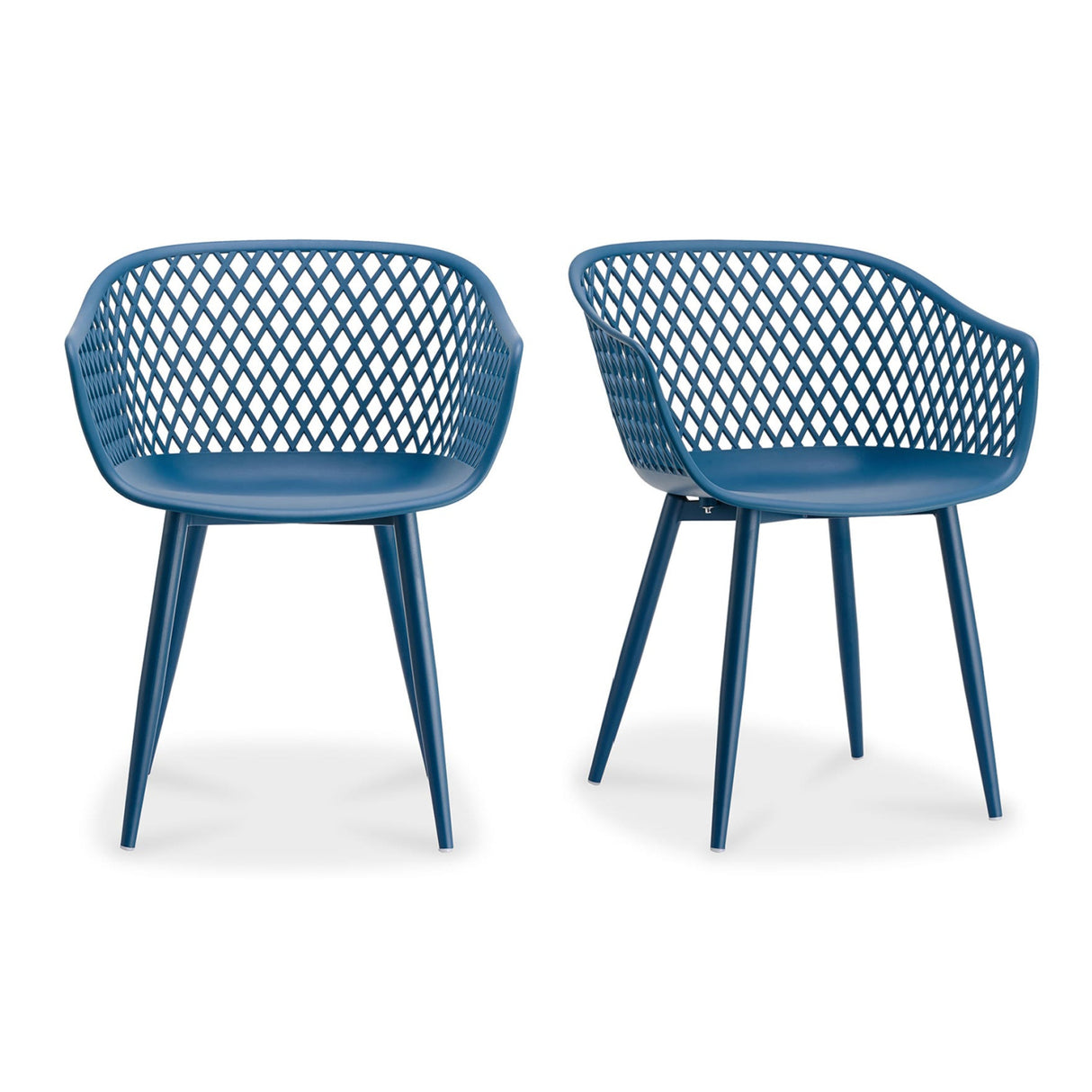   Modern European furniture - Molded Indoor/Outdoor Dining Chairs (2) - www.oroa.com | Oroa.com
