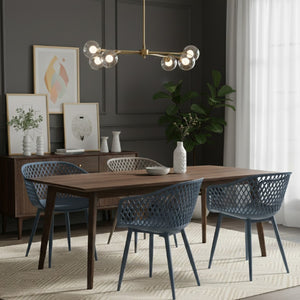   Modern European furniture - Molded Indoor/Outdoor Dining Chairs (2) - www.oroa.com | Oroa.com