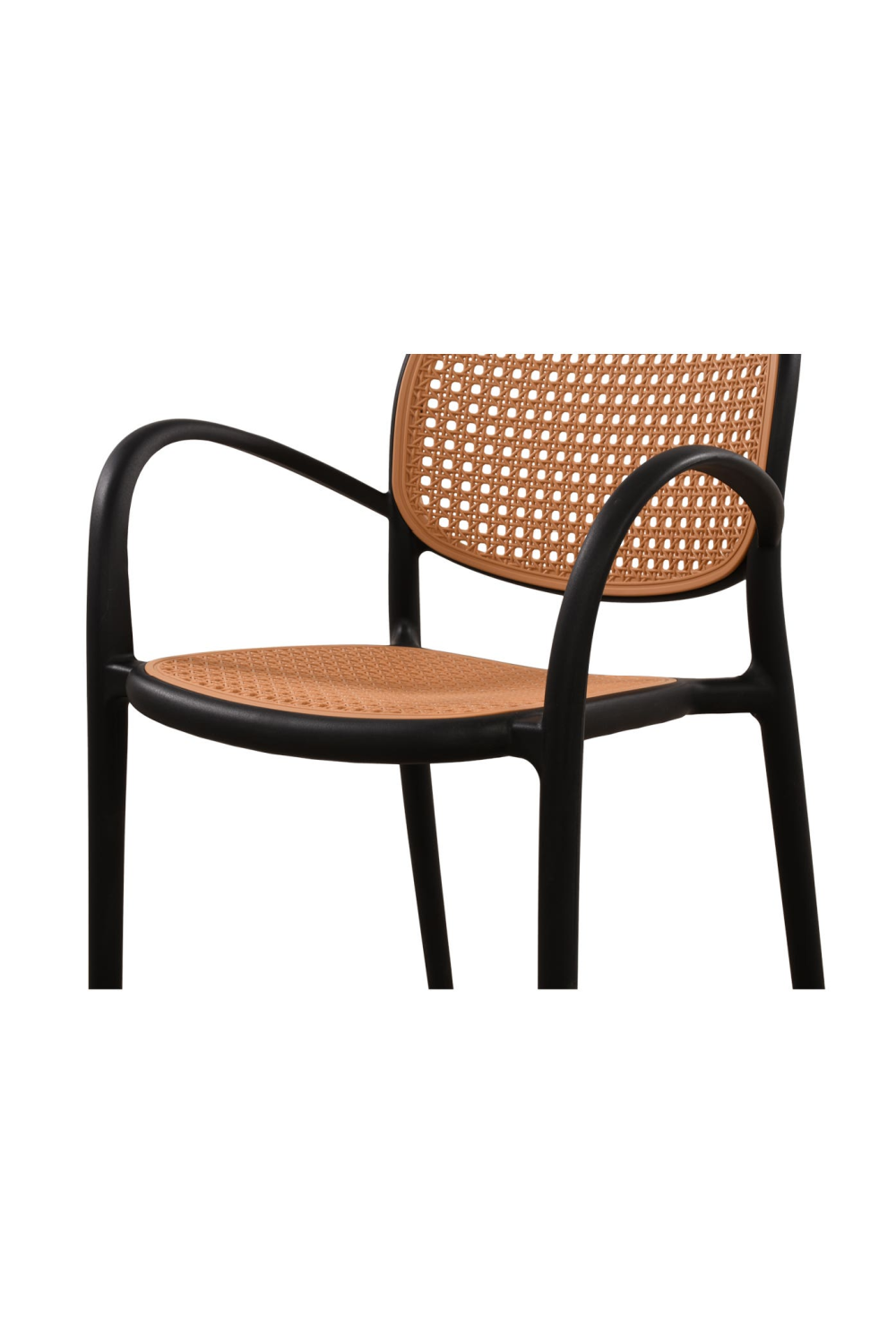   Modern European furniture - Woven Design Outdoor Dining Chairs (2) - www.oroa.com | Oroa.com