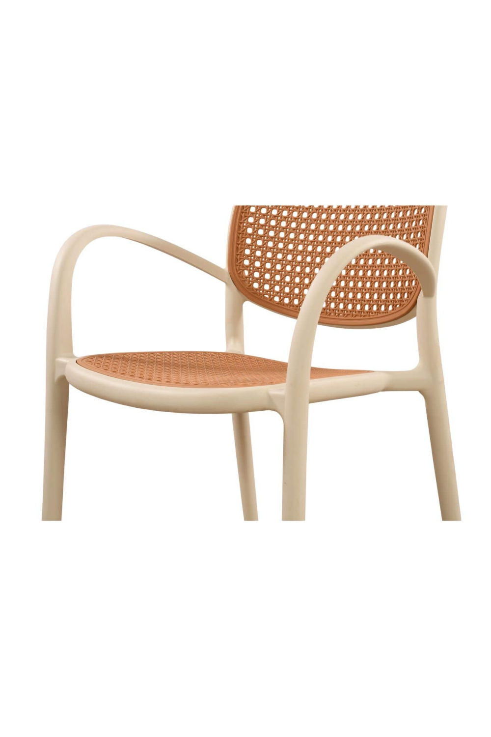   Modern European furniture - Woven Design Outdoor Dining Chairs (2) - www.oroa.com | Oroa.com