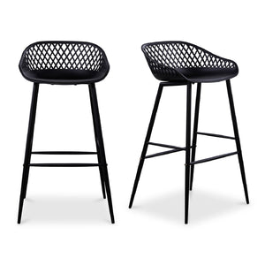   Modern European furniture - Molded Indoor/Outdoor Bar Stools (2) - www.oroa.com | Oroa.com