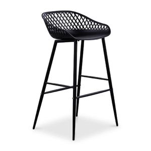  Modern European furniture - Molded Indoor/Outdoor Bar Stools (2) - www.oroa.com | Oroa.com
