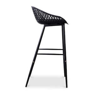   Modern European furniture - Molded Indoor/Outdoor Bar Stools (2) - www.oroa.com | Oroa.com