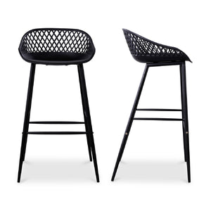   Modern European furniture - Molded Indoor/Outdoor Bar Stools (2) - www.oroa.com | Oroa.com