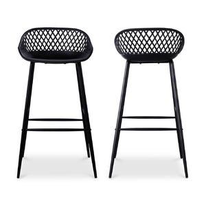   Modern European furniture - Molded Indoor/Outdoor Bar Stools (2) - www.oroa.com | Oroa.com