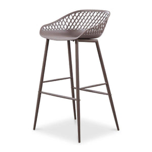   Modern European furniture - Molded Indoor/Outdoor Bar Stools (2) - www.oroa.com | Oroa.com