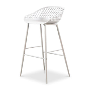   Modern European furniture - Molded Indoor/Outdoor Bar Stools (2) - www.oroa.com | Oroa.com