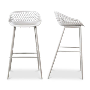   Modern European furniture - Molded Indoor/Outdoor Bar Stools (2) - www.oroa.com | Oroa.com