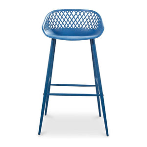  Modern European furniture - Molded Indoor/Outdoor Bar Stools (2) - www.oroa.com | Oroa.com