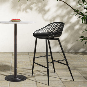   Modern European furniture - Diamond-Mesh Indoor/Outdoor Counter Stools (2) - www.oroa.com | Oroa.com