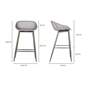   Modern European furniture - Diamond-Mesh Indoor/Outdoor Counter Stools (2) - www.oroa.com | Oroa.com