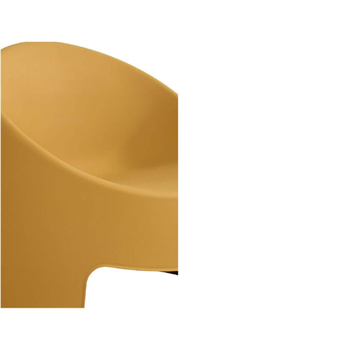   Yellow Round Outdoor Accent Chairs (2) | Oroa.com