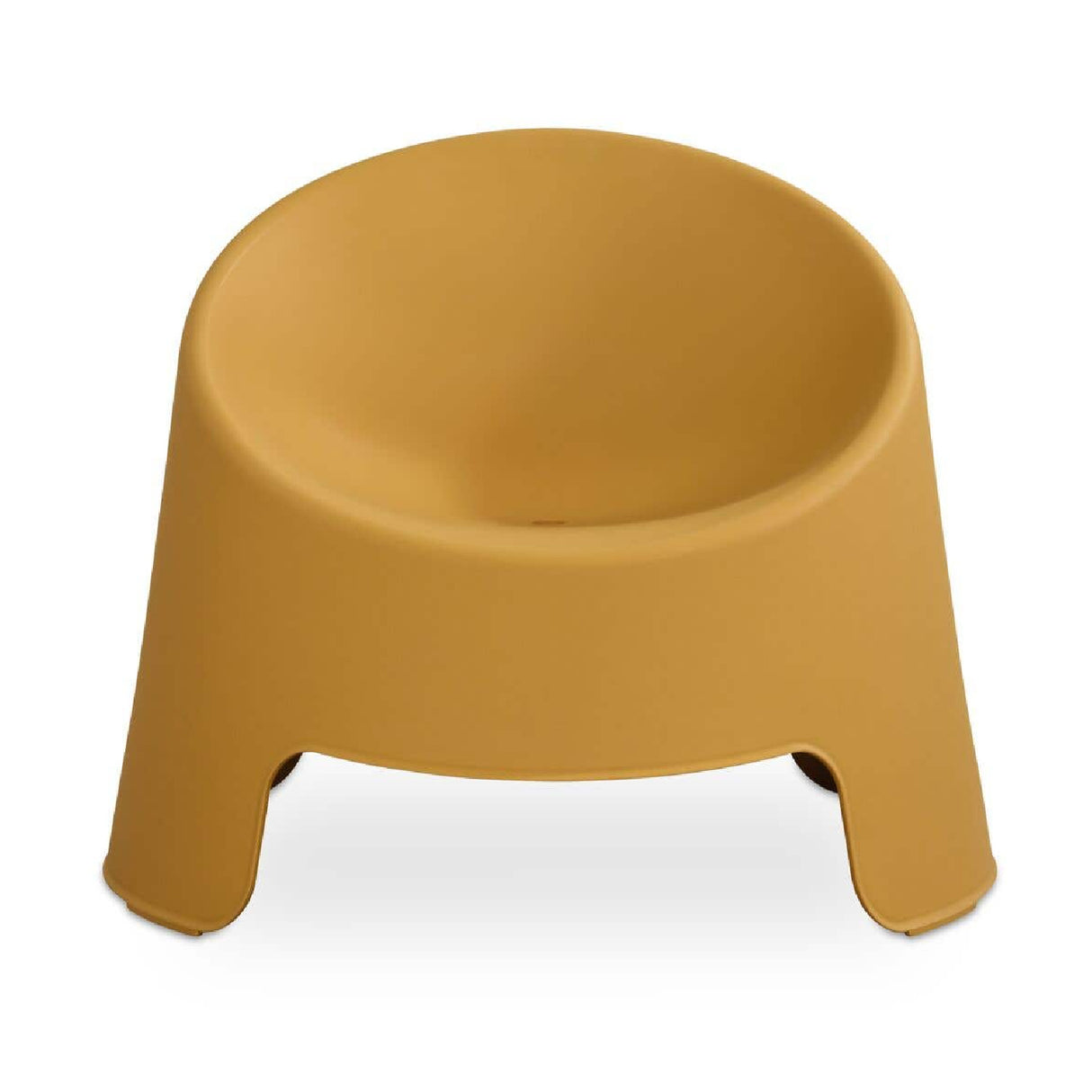  Yellow Round Outdoor Accent Chairs (2) | Oroa.com