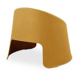   Yellow Round Outdoor Accent Chairs (2) | Oroa.com