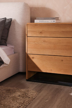   Modern European furniture - White Linen Queen Bed - www.oroa.com | Oroa.com