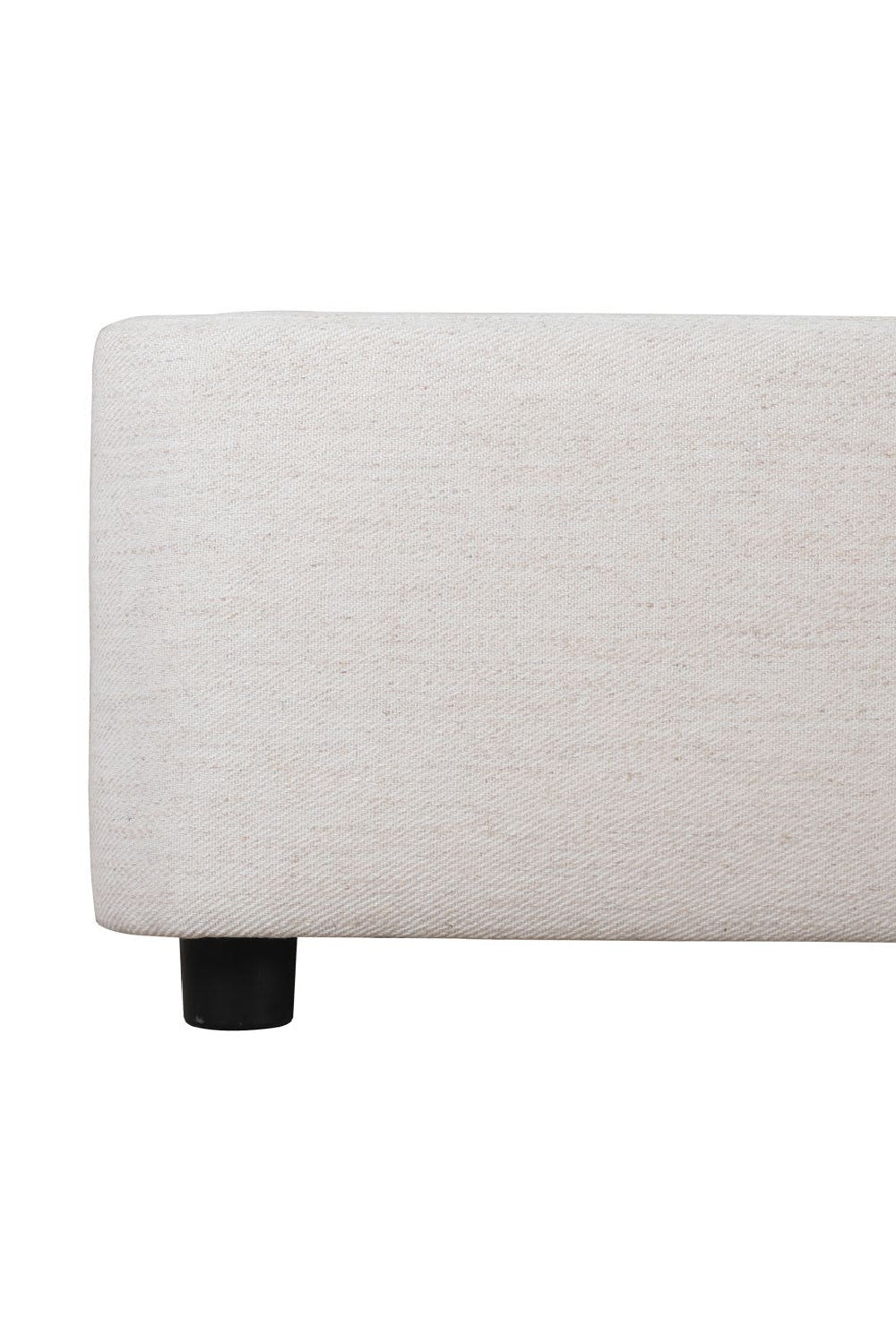   Modern European furniture - White Linen King Bed - www.oroa.com | Oroa.com