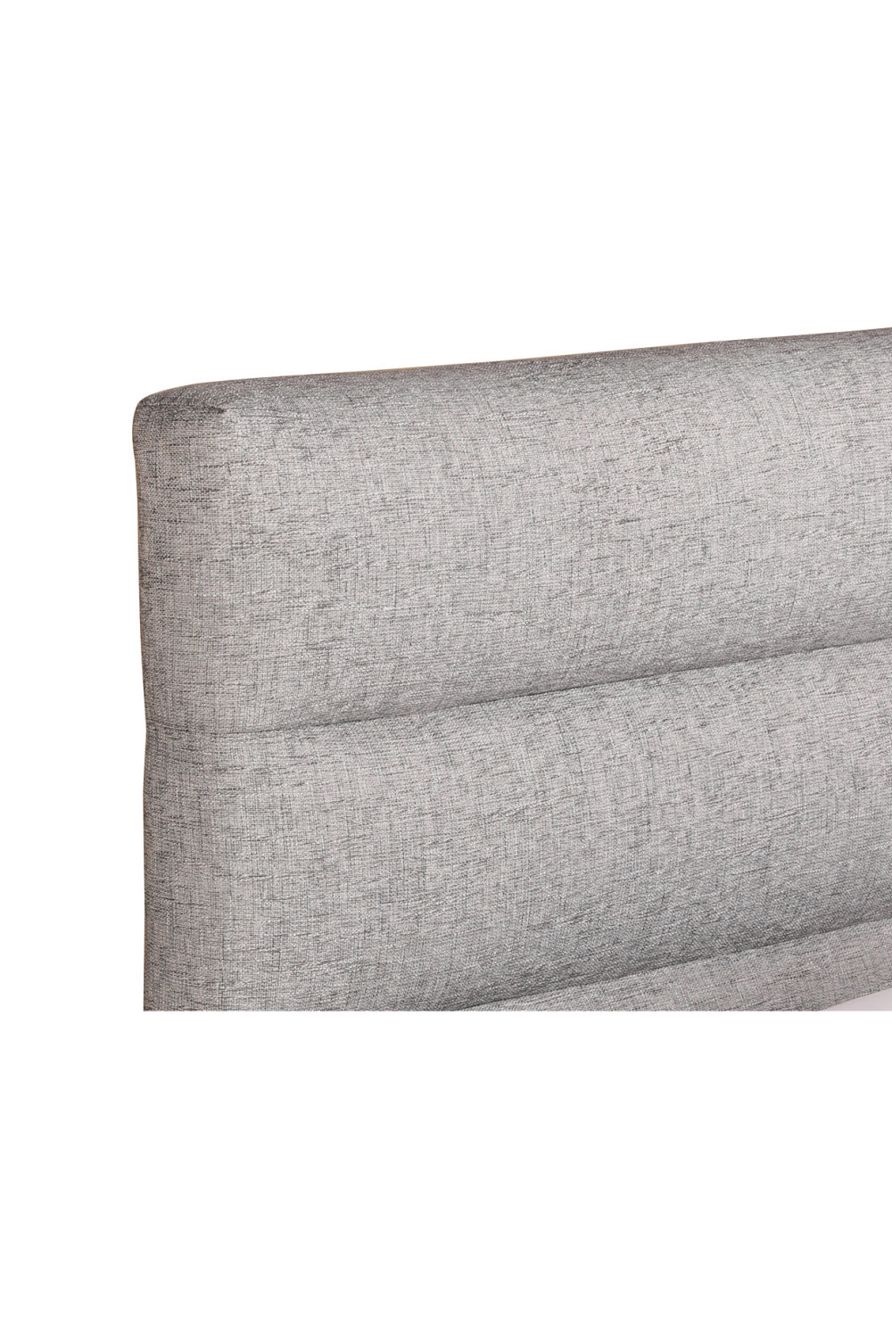   Modern European furniture - Gray Channeled Queen Bed - www.oroa.com | Oroa.com