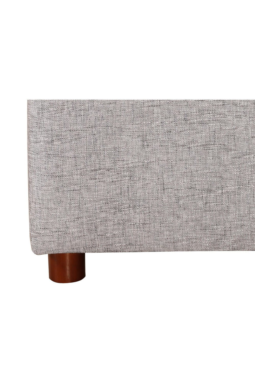   Tufted Gray King Bed | Oroa.com