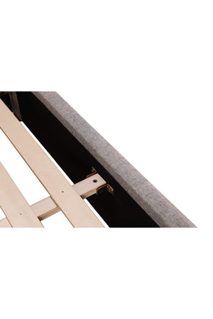   Tufted Gray King Bed | Oroa.com